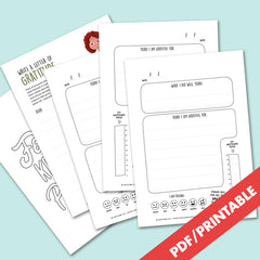 Gratitude tools printable