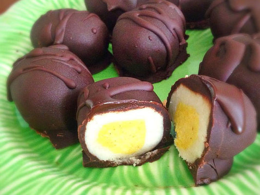 Homemade Cream Eggs for Easter