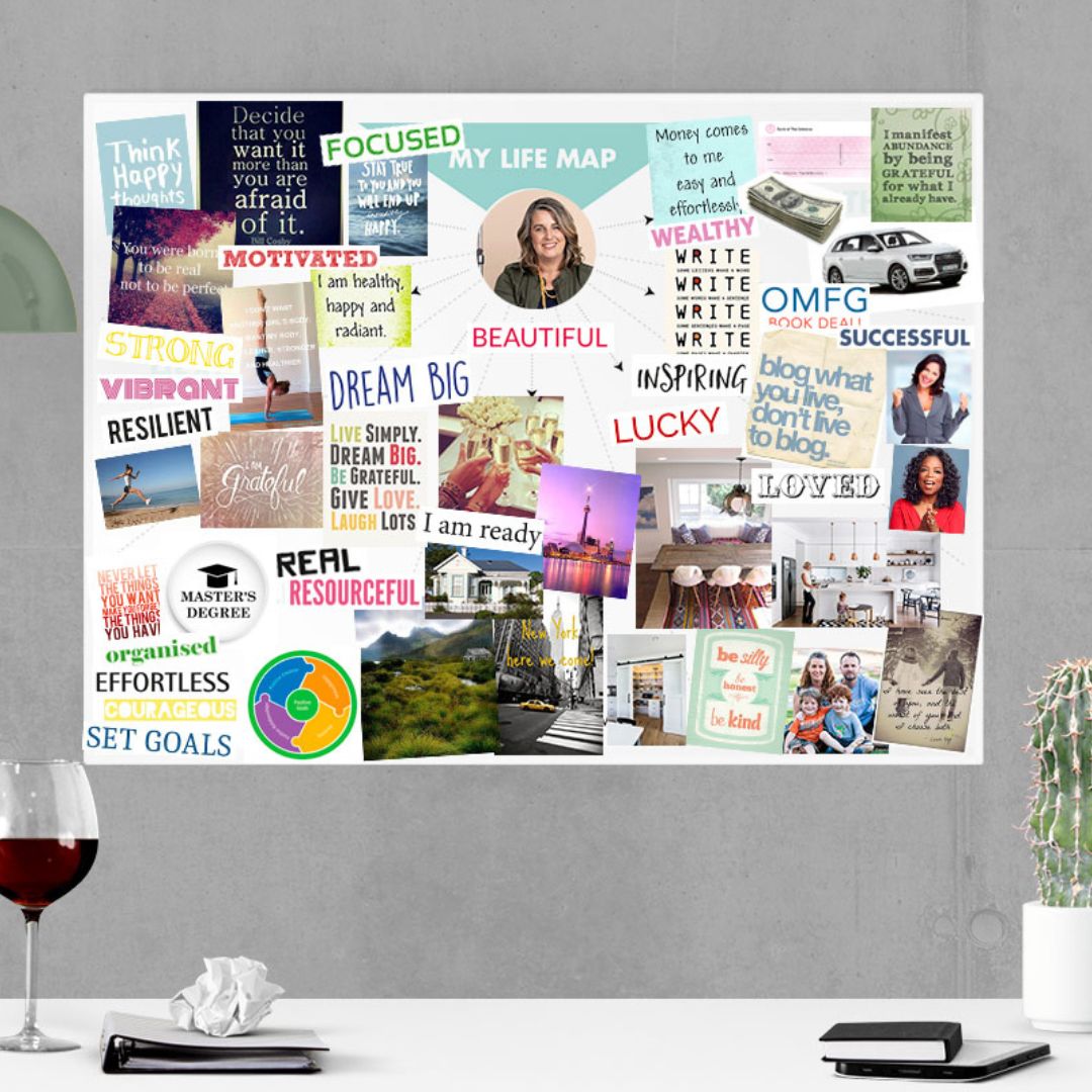 Vision Board Starter Kit (PDFs)