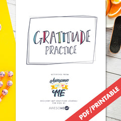 Gratitude practice printable toolkit 